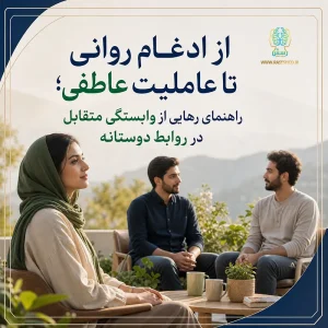 از ادغام روانی تا عاملیت عاطفی؛ راهنمای رهایی از وابستگی متقابل در روابط دوستانه